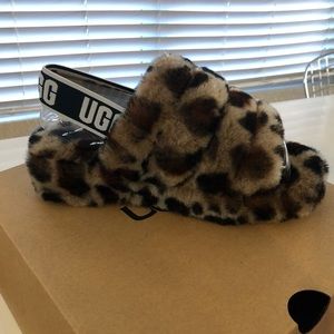 Ugg leopard slippers